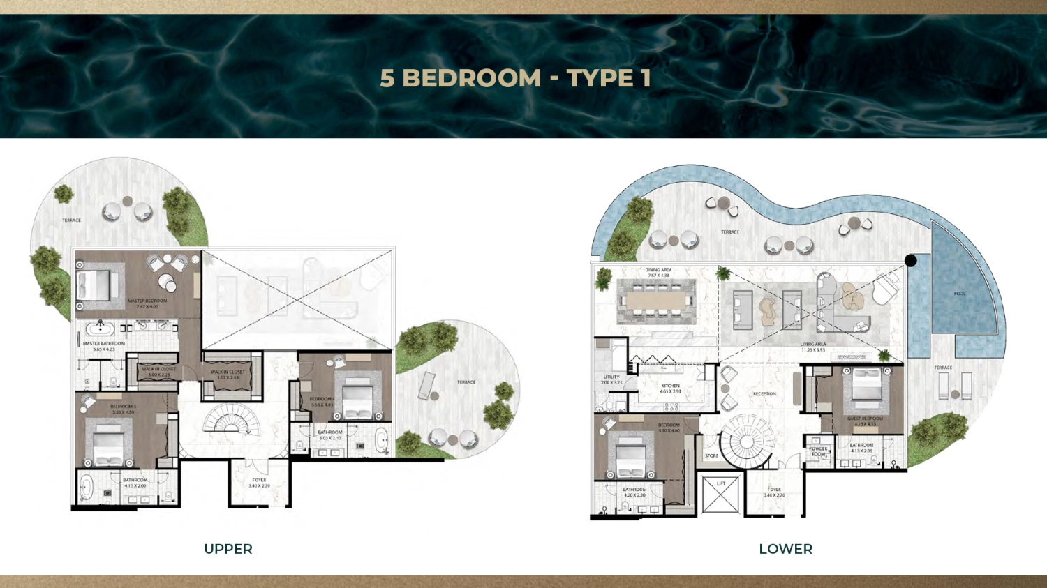 5 BR - Type A